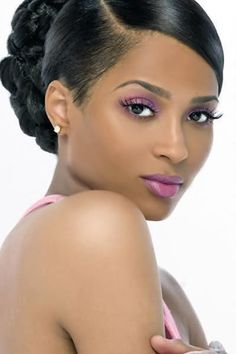 Updos Hairstyle with Hairline Pictures