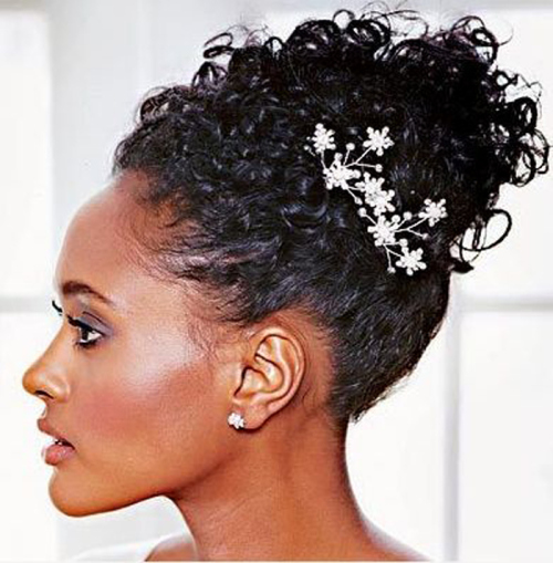 Short Bridesmaid Hairstyles For Black Women