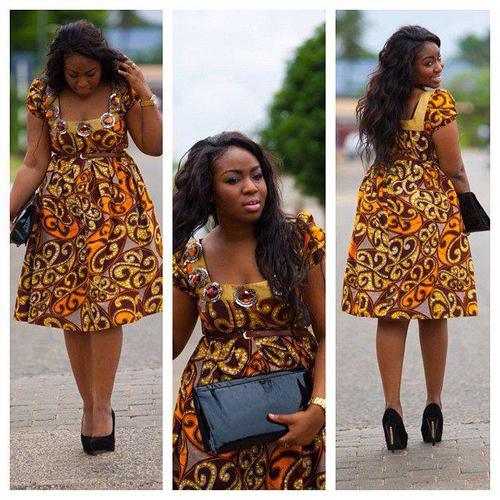 Modern African Print Dresses Styles 2023