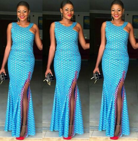 Ankara Long Gown Styles 2023 In Nigeria Photos